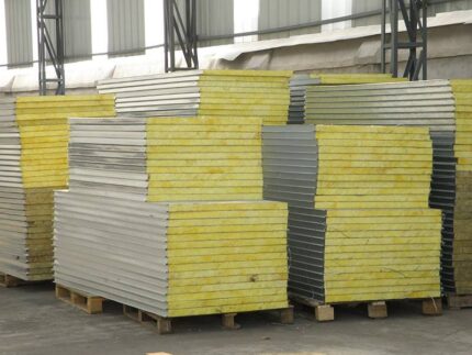 Rock wool composite board