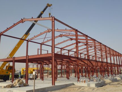 Multi-storey steel structure workshop